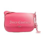 Juicy Couture Rosa Axelväska med Logotyp Pink, Dam
