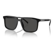 Prada Black/Dark Grey Sunglasses Black, Herr