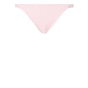Ralph Lauren Rosa Strand Bikini Broderad Logotyp Pink, Dam