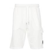 C.p. Company Bermuda 103 Stil Shorts White, Herr
