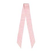 Versace Barocco Bandeau Sidenscarf Pink, Dam