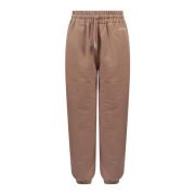 Off White Trousers Brown, Dam