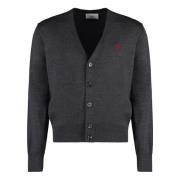 Ami Paris Knitwear Gray, Herr