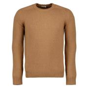 Saint Laurent Brun Pullover Tröja Brown, Herr