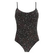 Fisico Svart Sea Monokini Baddräkt Black, Dam