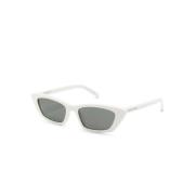 Saint Laurent SL 277 011 Sunglasses White, Dam
