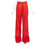 Celine Vintage Pre-owned Tyg nederdelar Red, Dam