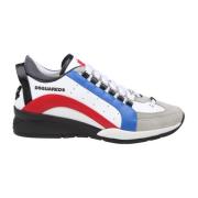 Dsquared2 Legende Sneakers Läder Mocka Italien Multicolor, Herr