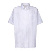 Givenchy Vit Bomull T-shirt Polo Klassisk Stil White, Herr