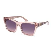 Guess Stiliga Solglasögon 57Z Pink, Dam