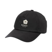 Kenzo Broderad Logotyp Keps - Svart Black, Herr