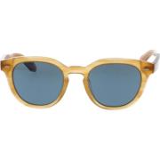 Oliver Peoples Stiliga solglasögon med linser Yellow, Unisex