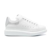Alexander McQueen Vita Oversized Sneakers med Logo White, Dam
