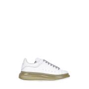 Alexander McQueen Stiliga Sneakers för Modemedvetna Fötter White, Dam