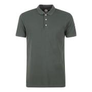 Colmar Grön Polo Shirt Stretch Bomull Green, Herr