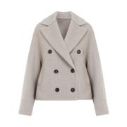 Brunello Cucinelli Yllekappa i Beige Beige, Dam