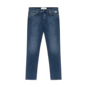 Roy Roger's Medium Wash Denim Jeans Slim Fit Blue, Herr