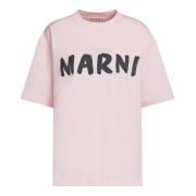 Marni T-shirt med tryck Pink, Dam