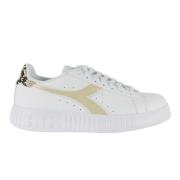 Diadora Sporty Step Sneakers White, Dam