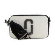 Marc Jacobs Multifärgad Snapshot Crossbody-väska White, Dam