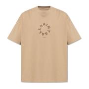 AllSaints T-shirt Tierra Brown, Herr