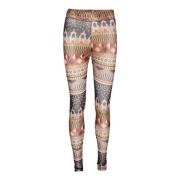 Henrik Vibskov Space Game Print Mesh Leggings Multicolor, Dam