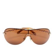 Tiffany & Co. Pre-owned Pre-owned Acetat solglasgon Brown, Dam