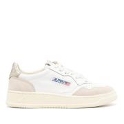 Autry Guld Medalist Low Sneakers White, Dam