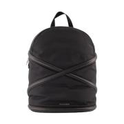 Alexander McQueen Läder ryggsckar Black, Dam