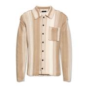 AllSaints Damm Skjorta Beige, Herr