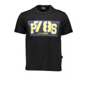 Plein Sport Stilig Logo Print Crew Neck Tee Black, Herr