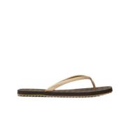 Michael Kors Flip Flops Brown, Dam