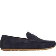 Tommy Hilfiger Blå Loafers för Män Blue, Herr