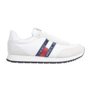 Tommy Jeans Vita Sneakers för Män White, Herr