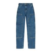 Carhartt Wip Straight-leg jeans Blue, Dam