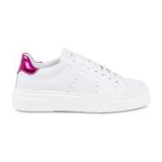 Dee Ocleppo Lädersneaker med 1 cm klack Multicolor, Dam