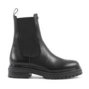 Dee Ocleppo Vinter Ankelboot med Elastiska Insatser Black, Dam