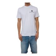 Philipp Plein Casual Bomull T-shirt White, Herr