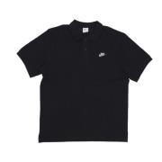 Nike Essential Pique Polo Shirt Svart/Vit Black, Herr