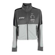 Nike Sporty Short Suit Jacket med Track Top Gray, Dam