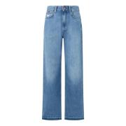 Pepe Jeans Denim Jeans för Kvinnor Blue, Dam