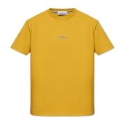 Stone Island T-shirt med logotyp Yellow, Herr