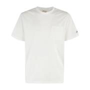 MC2 Saint Barth Linne T-shirt med framficka White, Herr