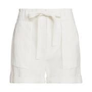 Polo Ralph Lauren Vita Casual Cargo Shorts Kvinnor White, Dam