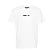 Barrow Teddy Print T-shirt White, Herr