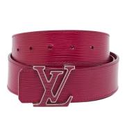 Louis Vuitton Vintage Pre-owned Tyg skrp Red, Dam