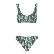 Reina Olga Trendig Bikini Badkläder Kollektion Green, Dam