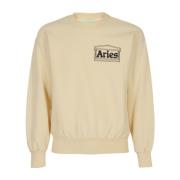 Aries Sweatshirts Beige, Herr