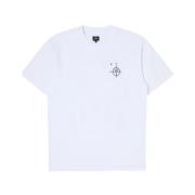 Edwin Vit Bomull Jersey Oversized T-shirt White, Herr
