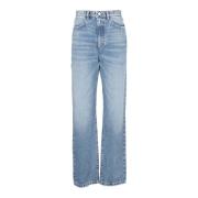 Icon Denim Klassiska Regular Fit Jeans Blue, Dam